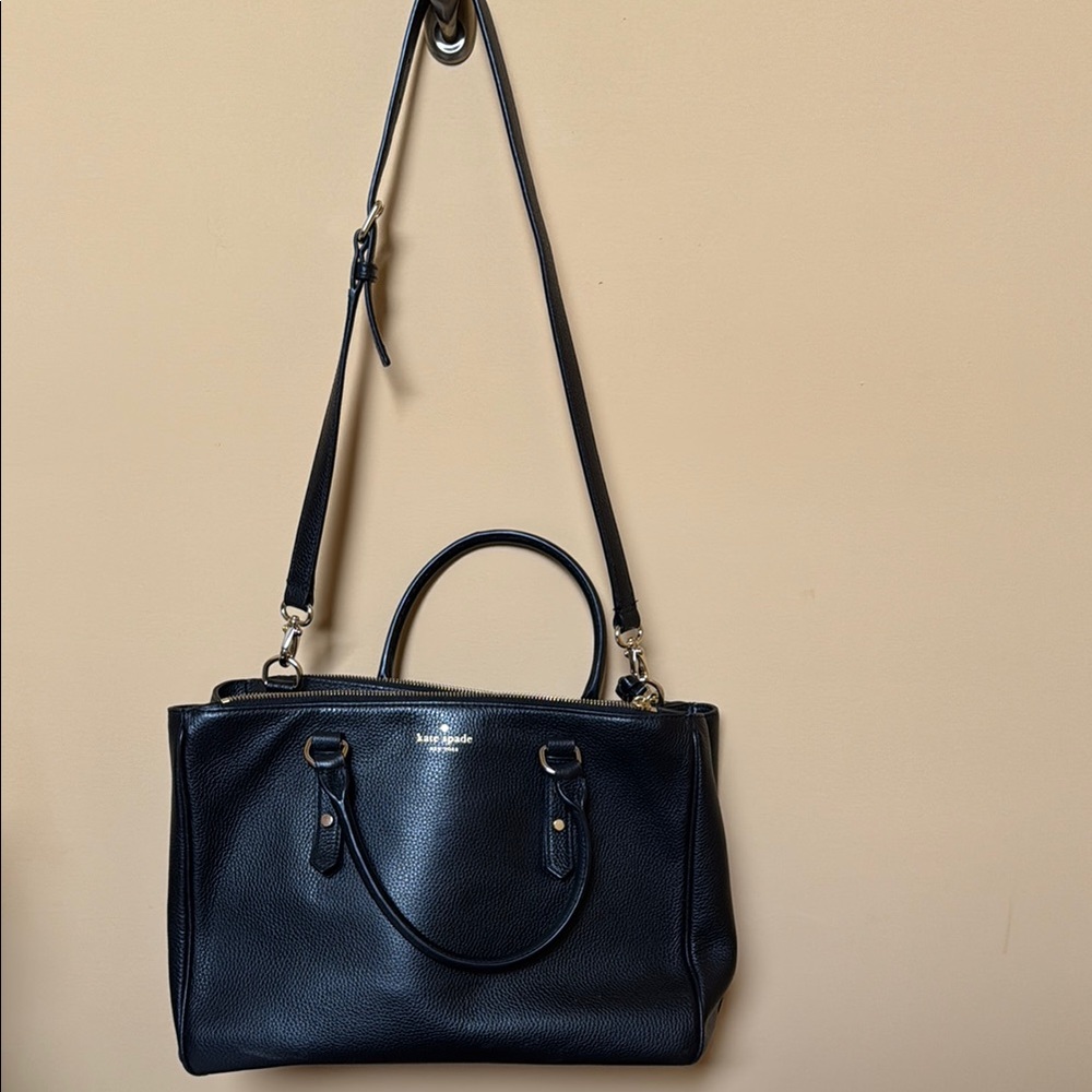 Kate Spade Black Leather Handbag
